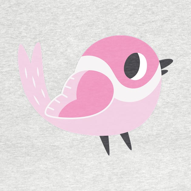 Little Pink Bird 2 by clairestamper